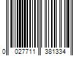 Barcode Image for UPC code 0027711381334