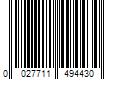 Barcode Image for UPC code 0027711494430