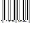 Barcode Image for UPC code 0027726983424