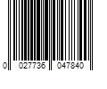 Barcode Image for UPC code 0027736047840