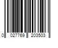 Barcode Image for UPC code 0027769203503