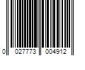 Barcode Image for UPC code 0027773004912