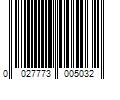 Barcode Image for UPC code 0027773005032