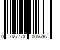 Barcode Image for UPC code 0027773005636