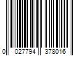 Barcode Image for UPC code 0027794378016