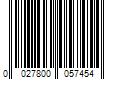 Barcode Image for UPC code 0027800057454