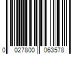 Barcode Image for UPC code 0027800063578