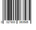 Barcode Image for UPC code 0027800063585