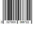 Barcode Image for UPC code 0027800066722