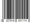 Barcode Image for UPC code 0027815001114