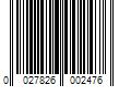 Barcode Image for UPC code 0027826002476