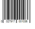 Barcode Image for UPC code 0027917001036