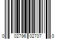 Barcode Image for UPC code 002796027070