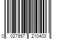 Barcode Image for UPC code 0027997210403