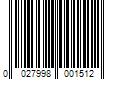 Barcode Image for UPC code 0027998001512