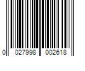 Barcode Image for UPC code 0027998002618