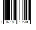 Barcode Image for UPC code 0027998182204