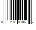 Barcode Image for UPC code 002800000464