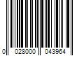 Barcode Image for UPC code 0028000043964