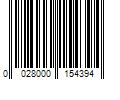 Barcode Image for UPC code 0028000154394