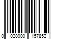 Barcode Image for UPC code 0028000157852