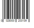 Barcode Image for UPC code 0028000203139