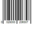 Barcode Image for UPC code 0028000206307