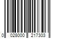 Barcode Image for UPC code 0028000217303