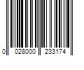 Barcode Image for UPC code 0028000233174