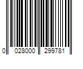 Barcode Image for UPC code 0028000299781