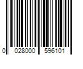 Barcode Image for UPC code 0028000596101