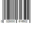 Barcode Image for UPC code 0028000616502