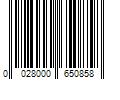 Barcode Image for UPC code 0028000650858