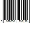 Barcode Image for UPC code 0028000703196