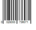 Barcode Image for UPC code 0028000736071