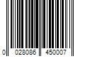 Barcode Image for UPC code 00280864500001