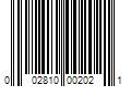 Barcode Image for UPC code 002810002021