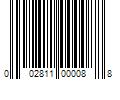 Barcode Image for UPC code 002811000088