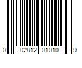 Barcode Image for UPC code 002812010109