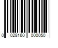 Barcode Image for UPC code 0028160000050