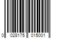 Barcode Image for UPC code 0028175015001