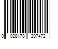 Barcode Image for UPC code 0028178207472