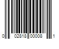 Barcode Image for UPC code 002818000081