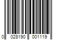 Barcode Image for UPC code 0028190001119