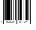 Barcode Image for UPC code 0028200007728