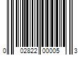 Barcode Image for UPC code 002822000053