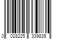 Barcode Image for UPC code 0028225339835