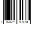 Barcode Image for UPC code 0028225399334