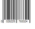 Barcode Image for UPC code 0028225783324