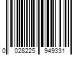 Barcode Image for UPC code 0028225949331